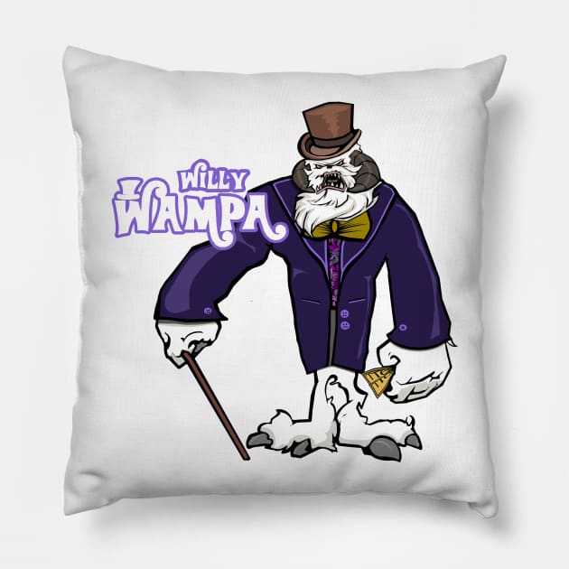 Willy Wampa Pillow by scottsherwood