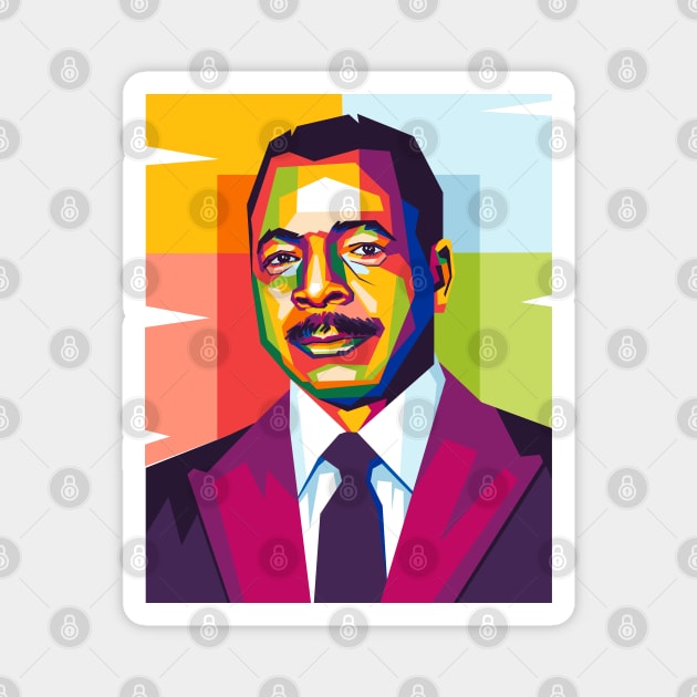 Apollo Creed Magnet by cool pop art house