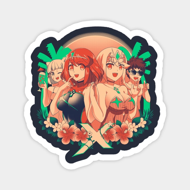 beach dlc Magnet by CoinboxTees