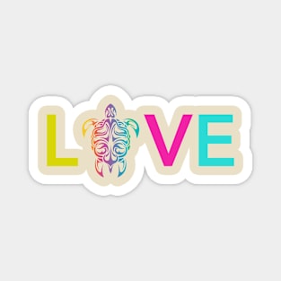 Love Sea Turtles Magnet