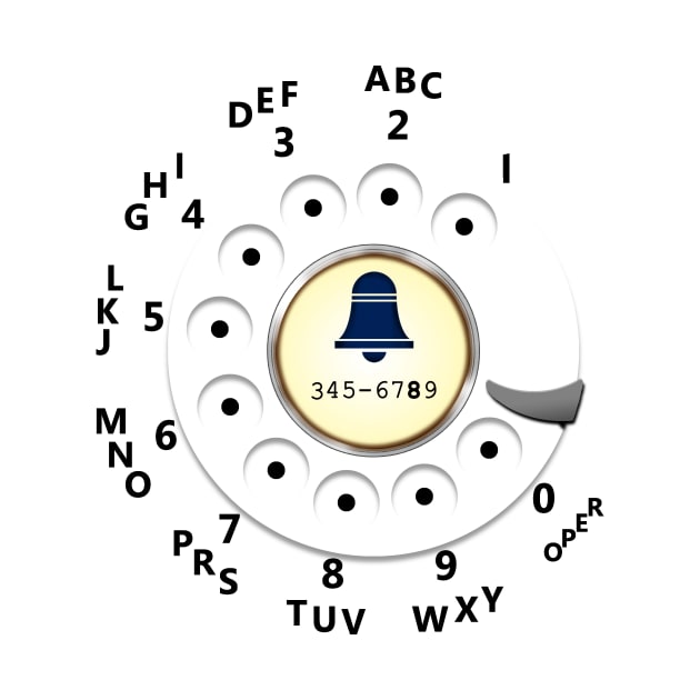 Retro Rotary Dial (variant) by GloopTrekker