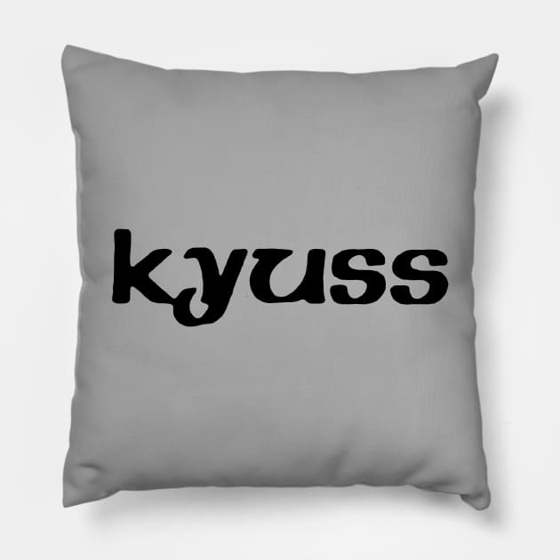 Kyuss Band Pillow by restireni