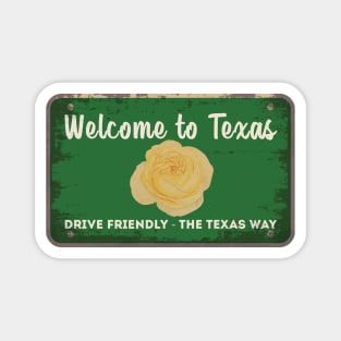 Yellow Rose Of Texas Magnet