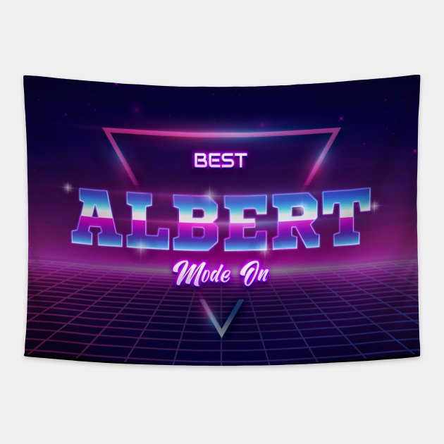 Best Albert Name Tapestry by Usea Studio