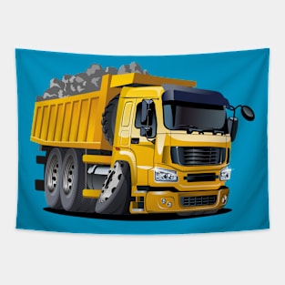 Cartoon truck Tapestry