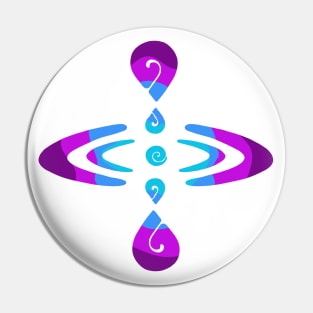 Mindfulness Symbol Pin