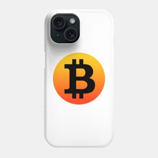 Bitcoin Sunset Phone Case