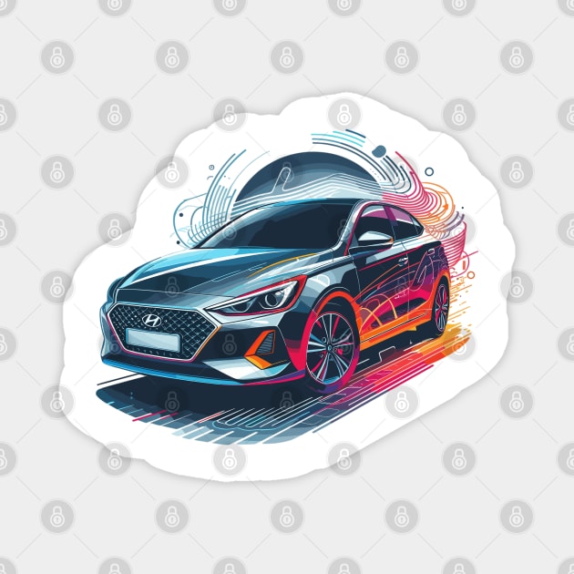 Hyundai I30 Magnet by Vehicles-Art