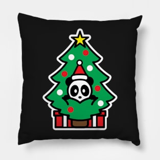 Panda Christmas Tree Bambu Brand Present Gift Stocking Pillow