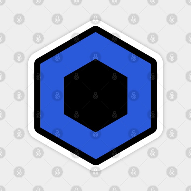 Chainlink Crypto Link Magnet by BitcoinSweatshirts