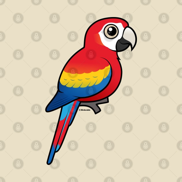 Birdorable Scarlet Macaw by birdorable