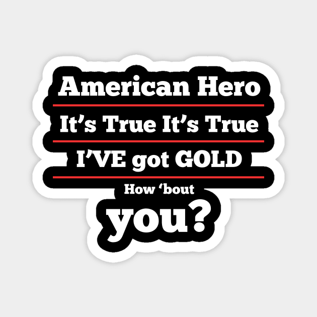 Kurt Angle - American Hero Magnet by AwkwardTurtle