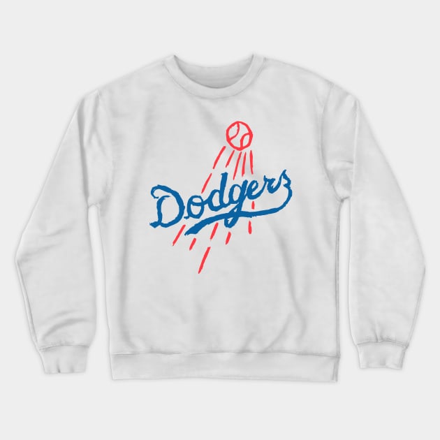 Dodgers Crewneck Los Angeles Dodgers Sweater Dodgers 