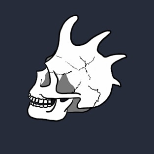 Skull punk design T-Shirt