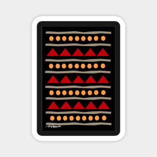 apache orange Magnet