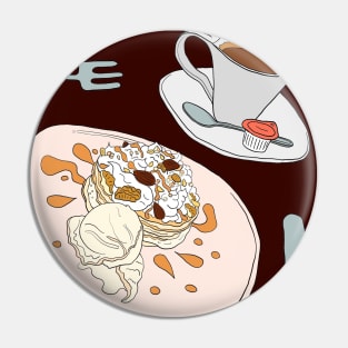 Crazy about nuts pancakes Pin