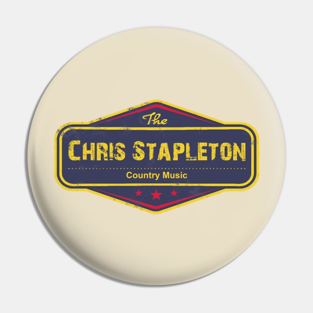 Chris Stapleton Pin by Money Making Apparel