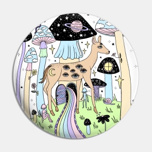 Mushroom Forest Pin