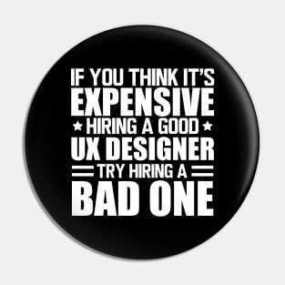 UX Designer - Hiring a good UX Designer w Pin