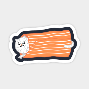 Funny sushi cat Magnet