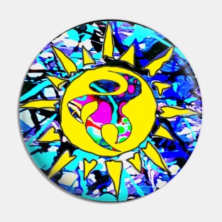 graffiti sun 2 Pin