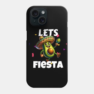 lets fiesta avocado salsa Phone Case