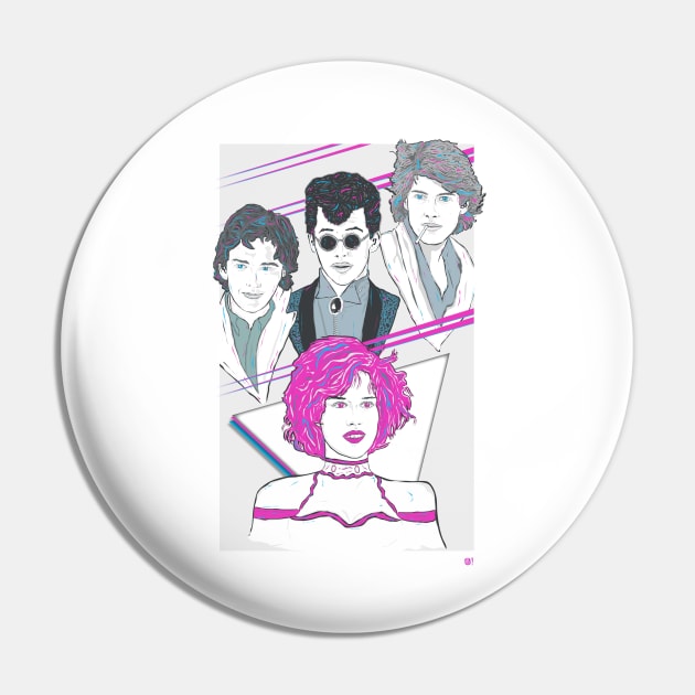 Pretty In Pink Pin by MonkeyBubble