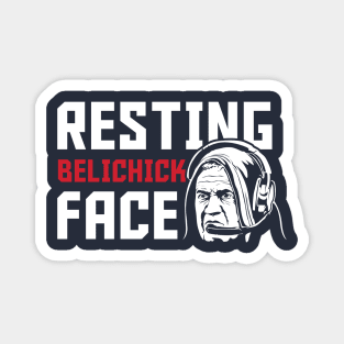 Bill Belichick New England Patriots Design Magnet