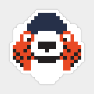 (DET) Baseball Mascot Magnet