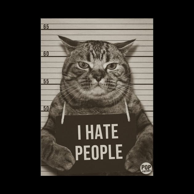 I HATE PEOPLE by toddgoldmanart