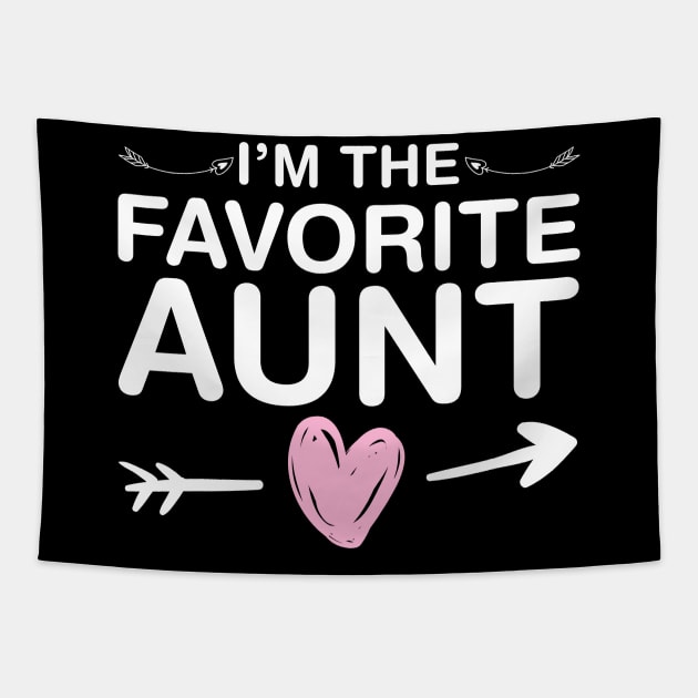 I'm The Favorite Aunt Tapestry by SinBle