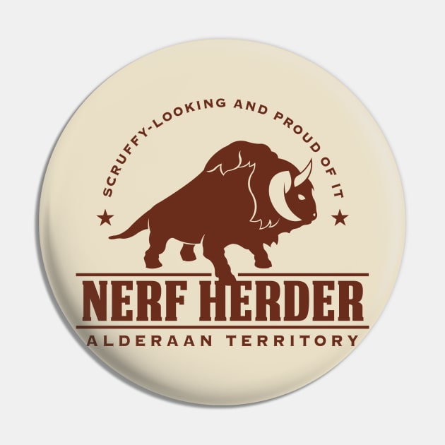 Nerf Herder Pin by DesignWise