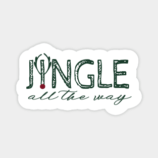 Jingle All the Way Magnet