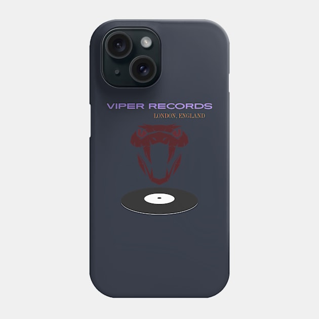 Viper recordings Phone Case by Benjamin Customs