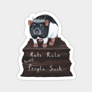 Rats Rule (most) People Suck Magnet