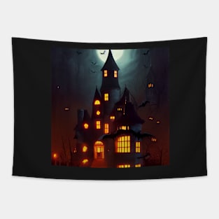 Haunted House Tapestry