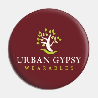 Urban Gypsy Wearables – Green Tree Pin