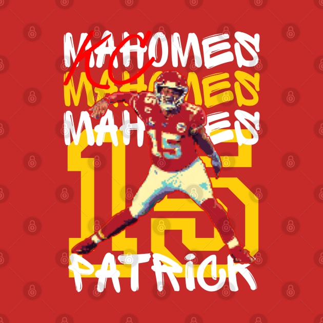 Patrick mahomes by Qrstore