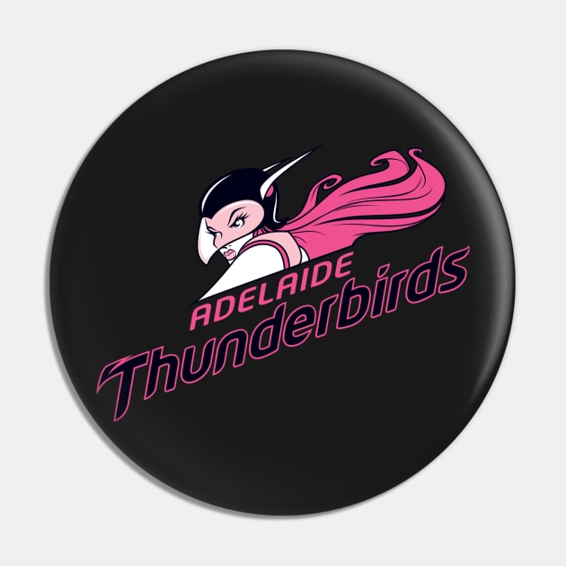 Adelaide Thunderbirds Pin by zachbrayan