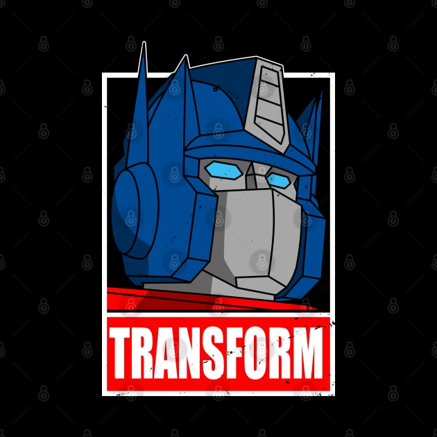 Awesome Heroic Robot 80's Cartoon Quote Transform Meme by BoggsNicolas