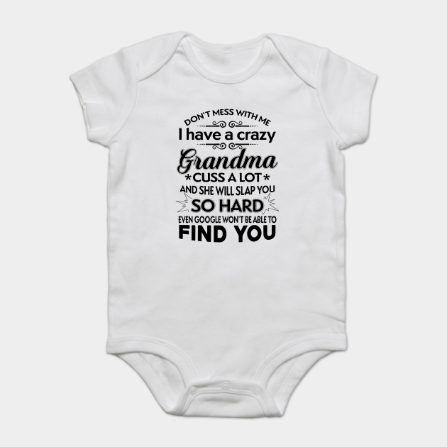 crazy grandma onesie