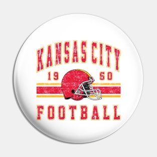 Vintage Style Kansas City Football Pin