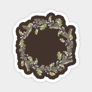 Christmas Wreath Magnet