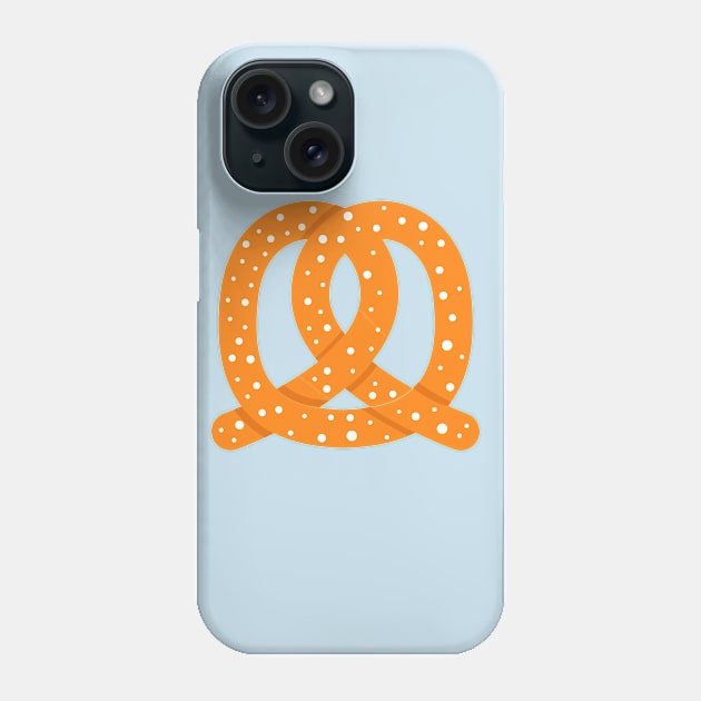 Pretzel heart Phone Case by UniqueDesignsCo