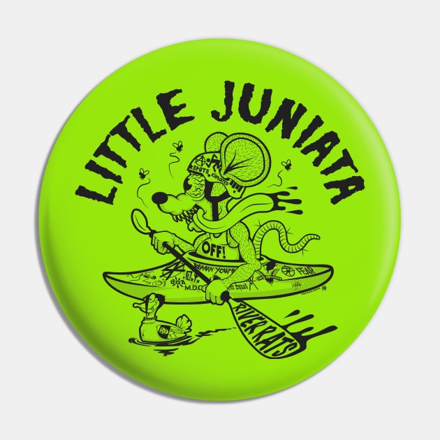 Little Juniata River Rats Pin by OutdoorMayhem