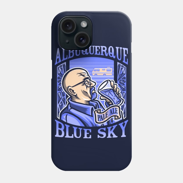 Albuquerque Blue Sky Phone Case by Punksthetic