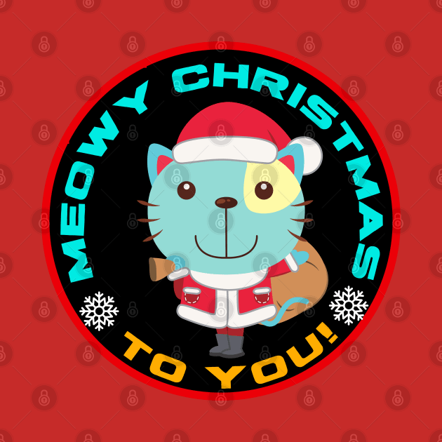 SWEET MEOWY CHRISTMAS by O.M design