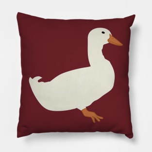 Duck by Courtney Graben Pillow