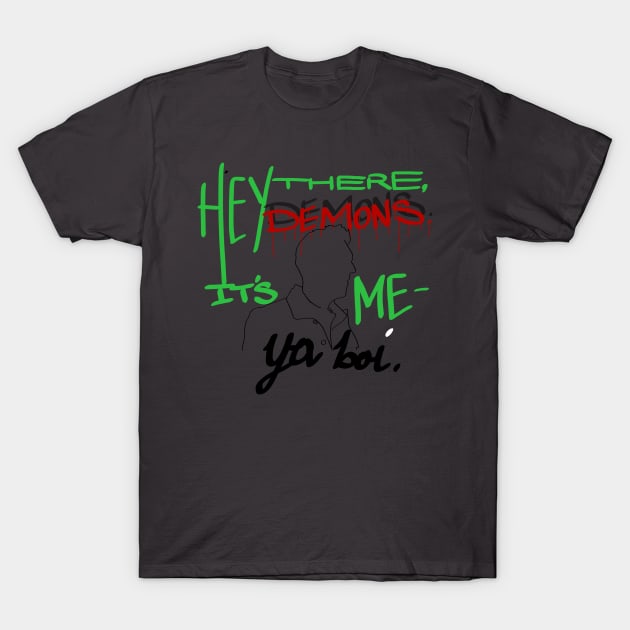 Buzzfeed Unsolved Hey There Demons Boi T-Shirt Buzzfeed Unsolved Hey There Demons Boi T-Shirt
