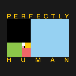 Perfectly Human - Queer Pride Flag T-Shirt